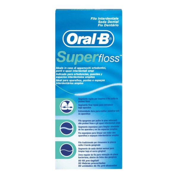 Oral-B SuperFloss - Fio Dentário