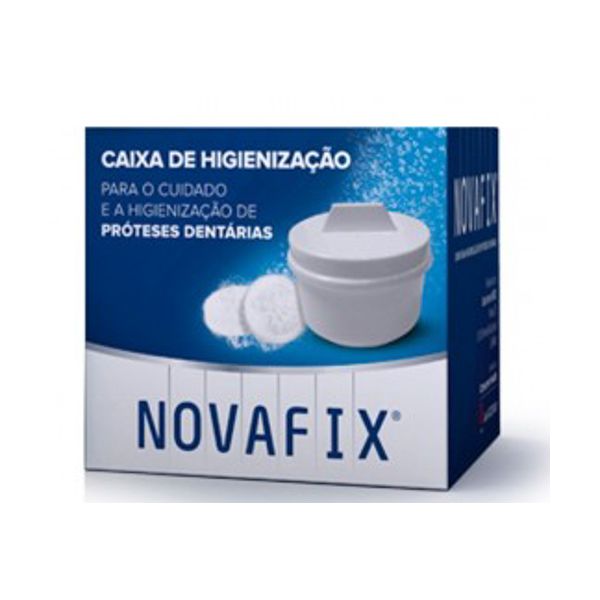 NOVAFIX - Caixa para Higienização de Próteses Dentárias 