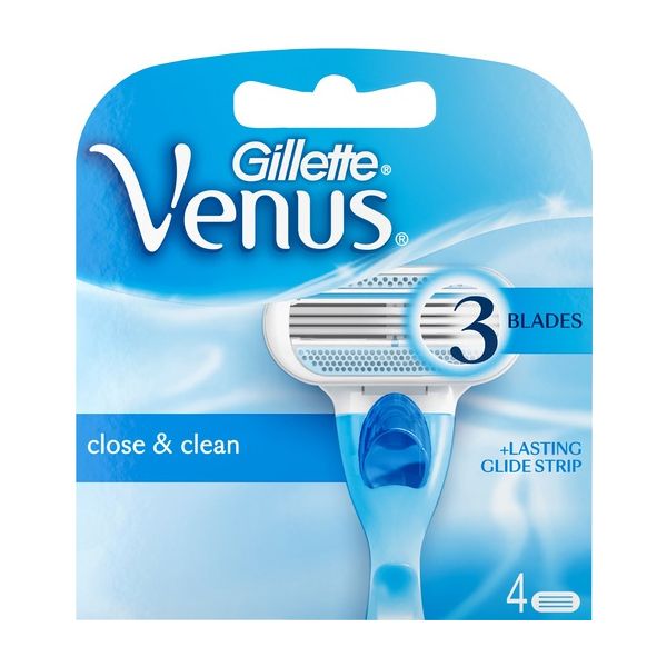 Gillette Venus Original Recargas de Lâminas 4 unid.
