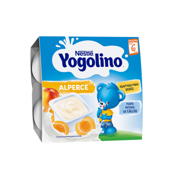 Yogolino Alperce 6m+ 4x100g