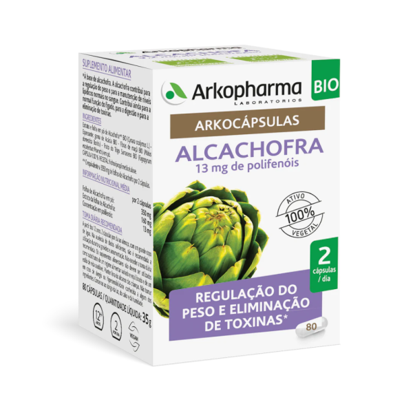 Arkocápsulas® Alcachofra BIO - 80 cápsulas