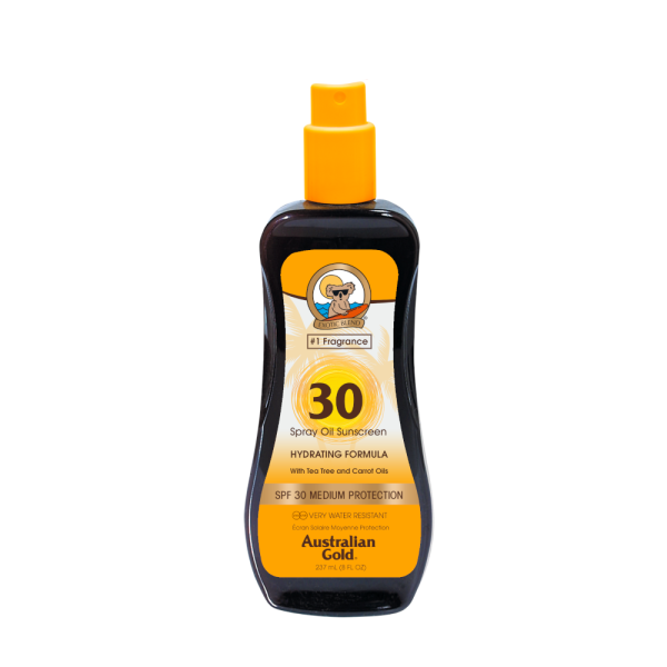 Australian Gold SPF 30 Spray Oil Carrot Sunscreen 237ml