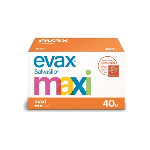 EVAX Salvaslip Maxi Pensos Diários 40 unid
