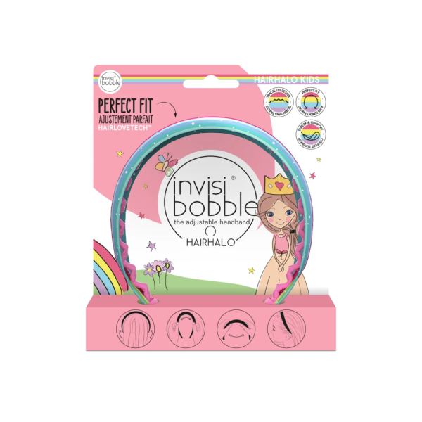 Invisibobble Hairhalo Kids Bandolete - Rainbow Crown
