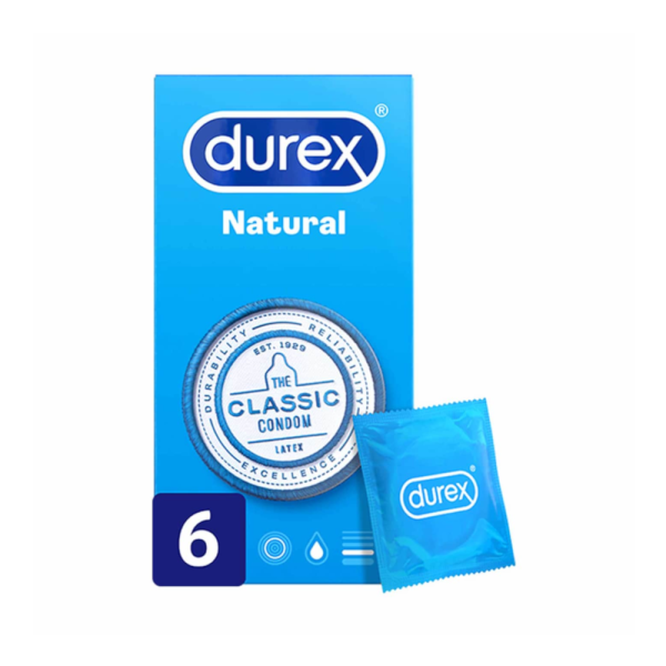 Durex Natural Comfort 6 Preservativos