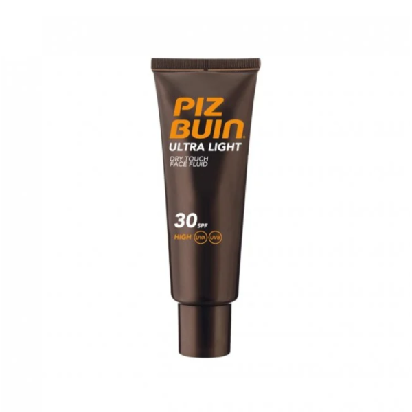 Piz Buin Ultra Light SPF30 Fluído Facial Toque Seco 50ml