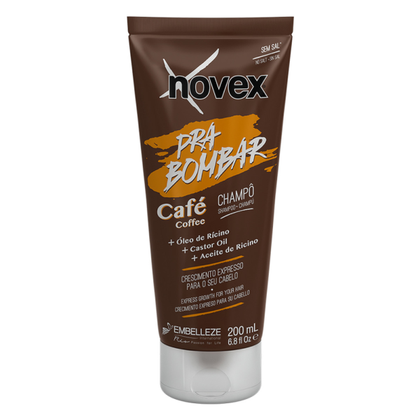Novex Shampoo Pra Bombar Café 200ml