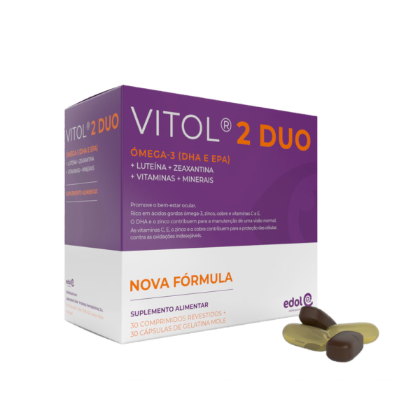 Vitol 2 Duo 30 Comprimidos Revestidos + 30 Cápsulas