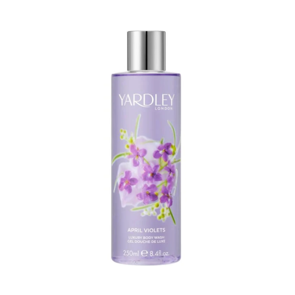 Yardley London April Violets Luxury Body Wash 250ml