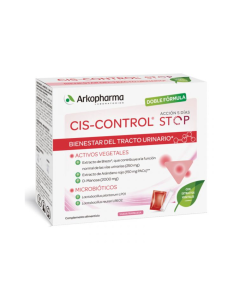 Arkopharma Cis-Control Stop Saquetas Ativos vegetais (x10 unidades) + Sticks Fermentos lácteos (x5 unidades)