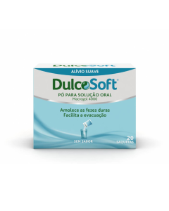 Dulcosoft Pó Para Solução Oral 20 Saquetas