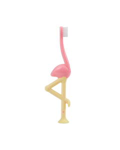 Dr. Brown's Escova de Dentes Flamingo 1a-4a
