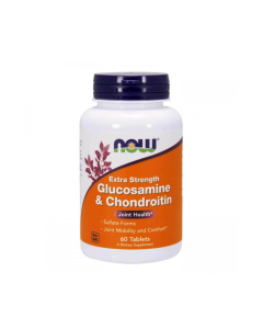 Now Glucosamine & Chondroitin Extra Strength 60 Comprimidos