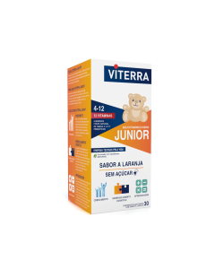Viterra Junior Ursinhos 30 Comprimidos Mastigáveis
